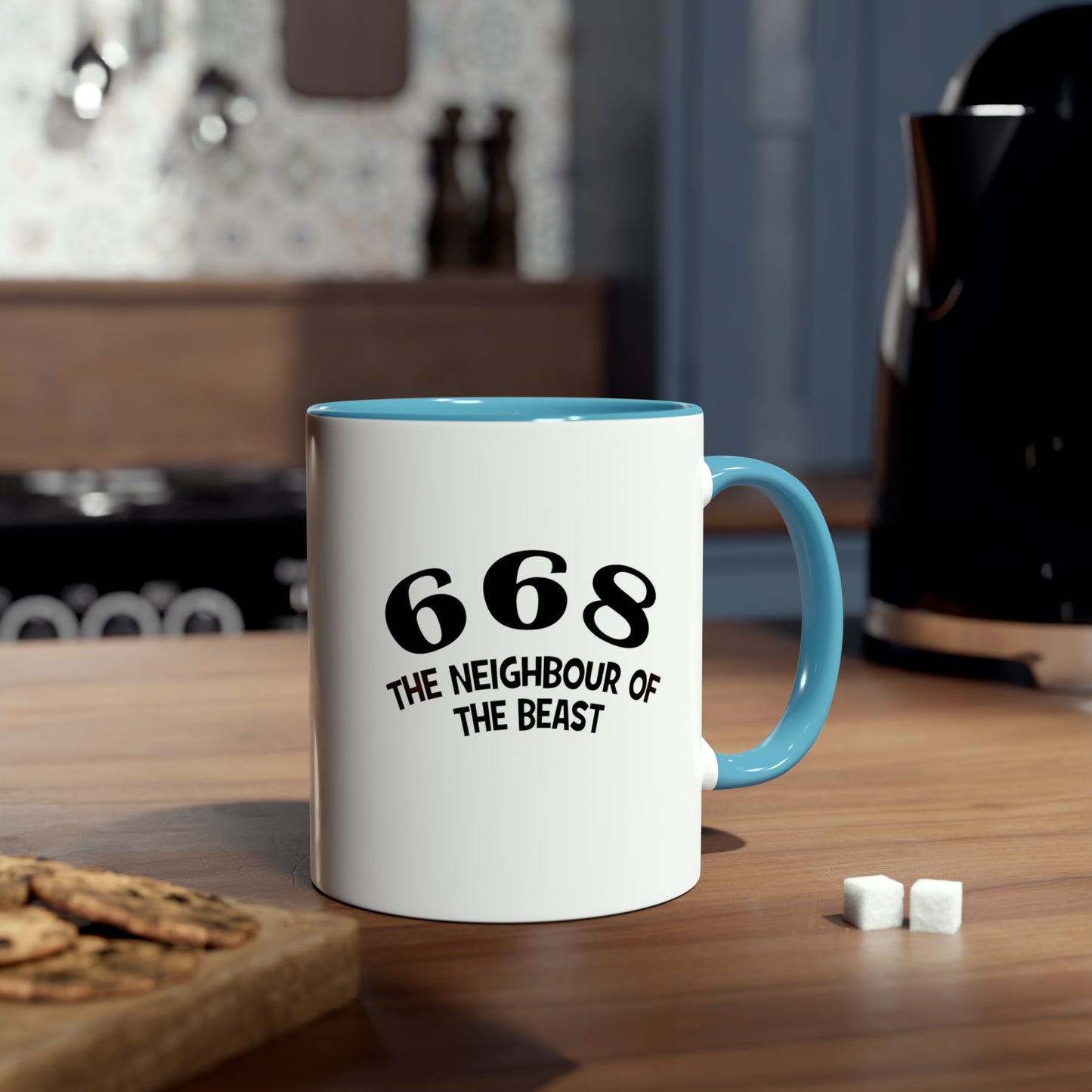 666, printed mugs for Iron Maiden fans