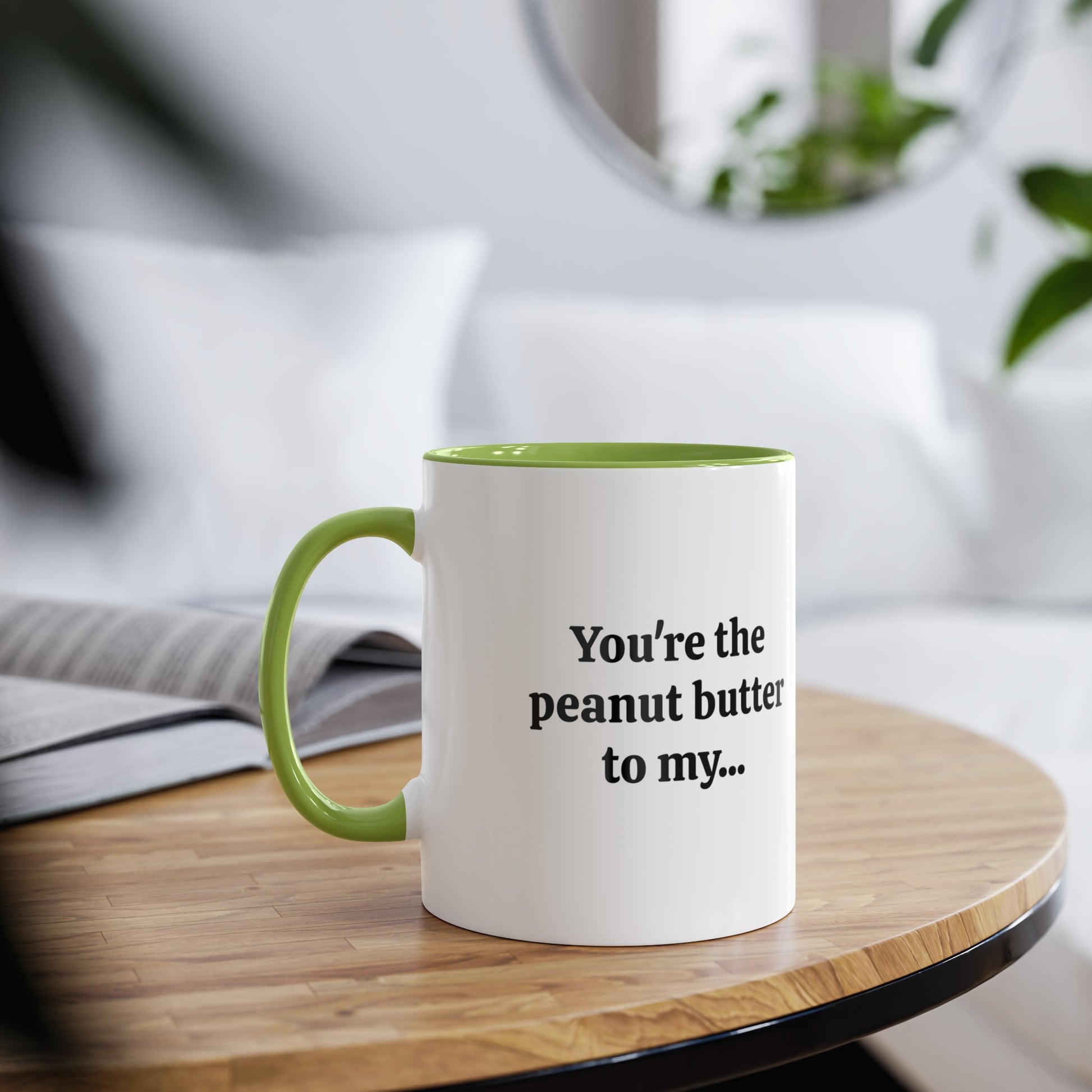 My weirder half mug. Gift shop items. Novelty printed mugs for my partner