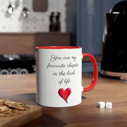 You are my favourite, gift mug. Novelty Tea mugs for gifts. Printed coffee mugs for presents. Romantic gifts for Valentine