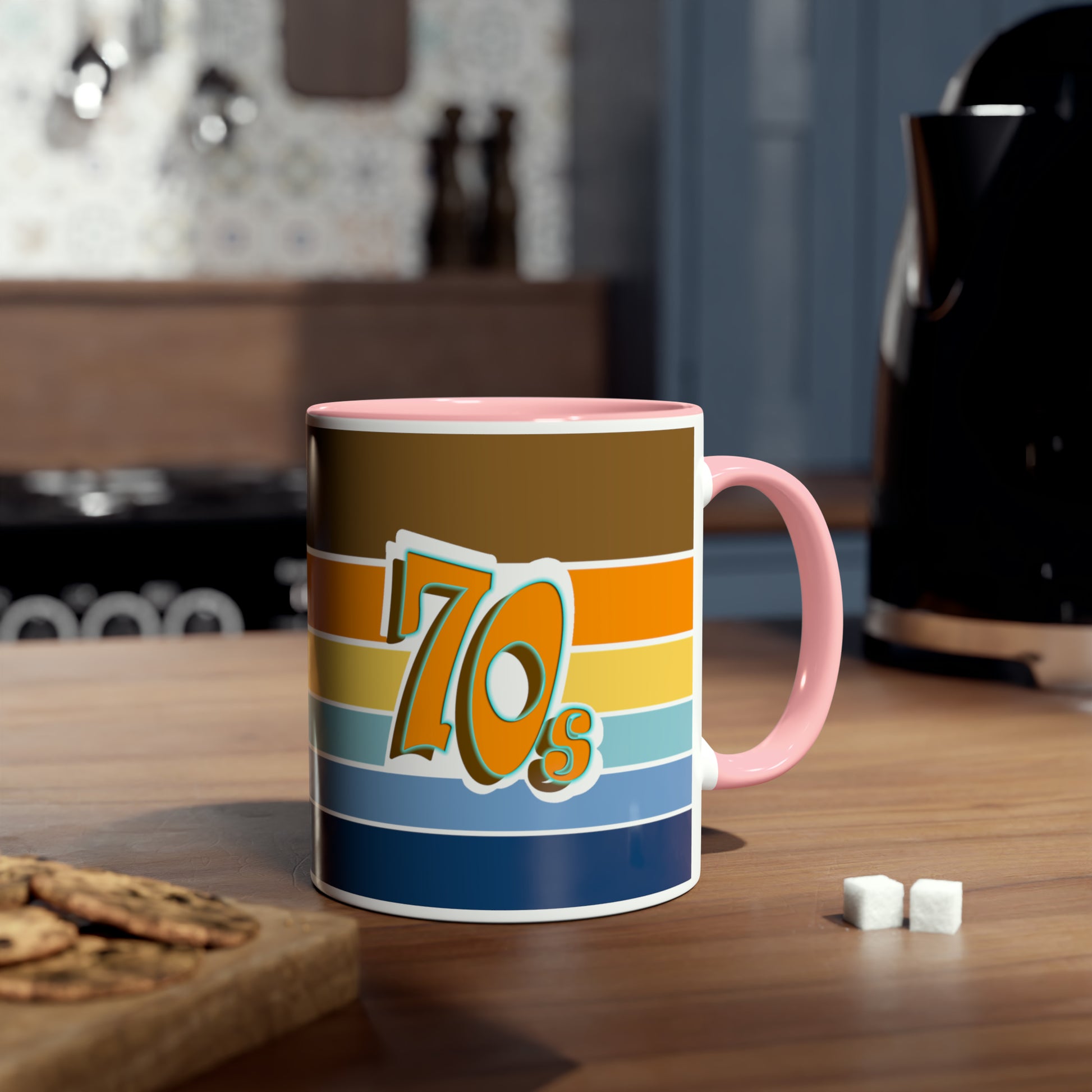 70s, printed mugs for women