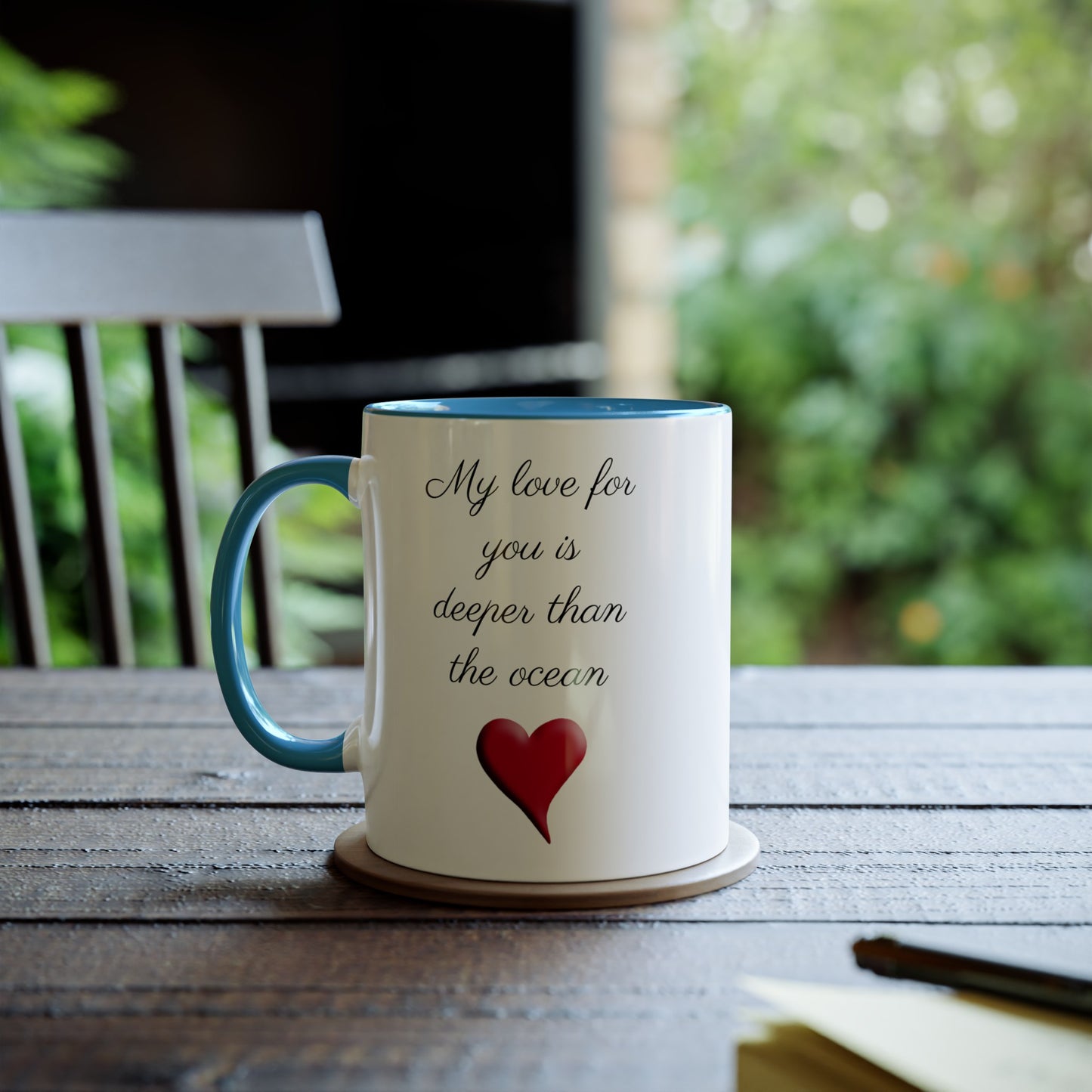 Deeper Love, novelty tea mug, gifts for boyfriends