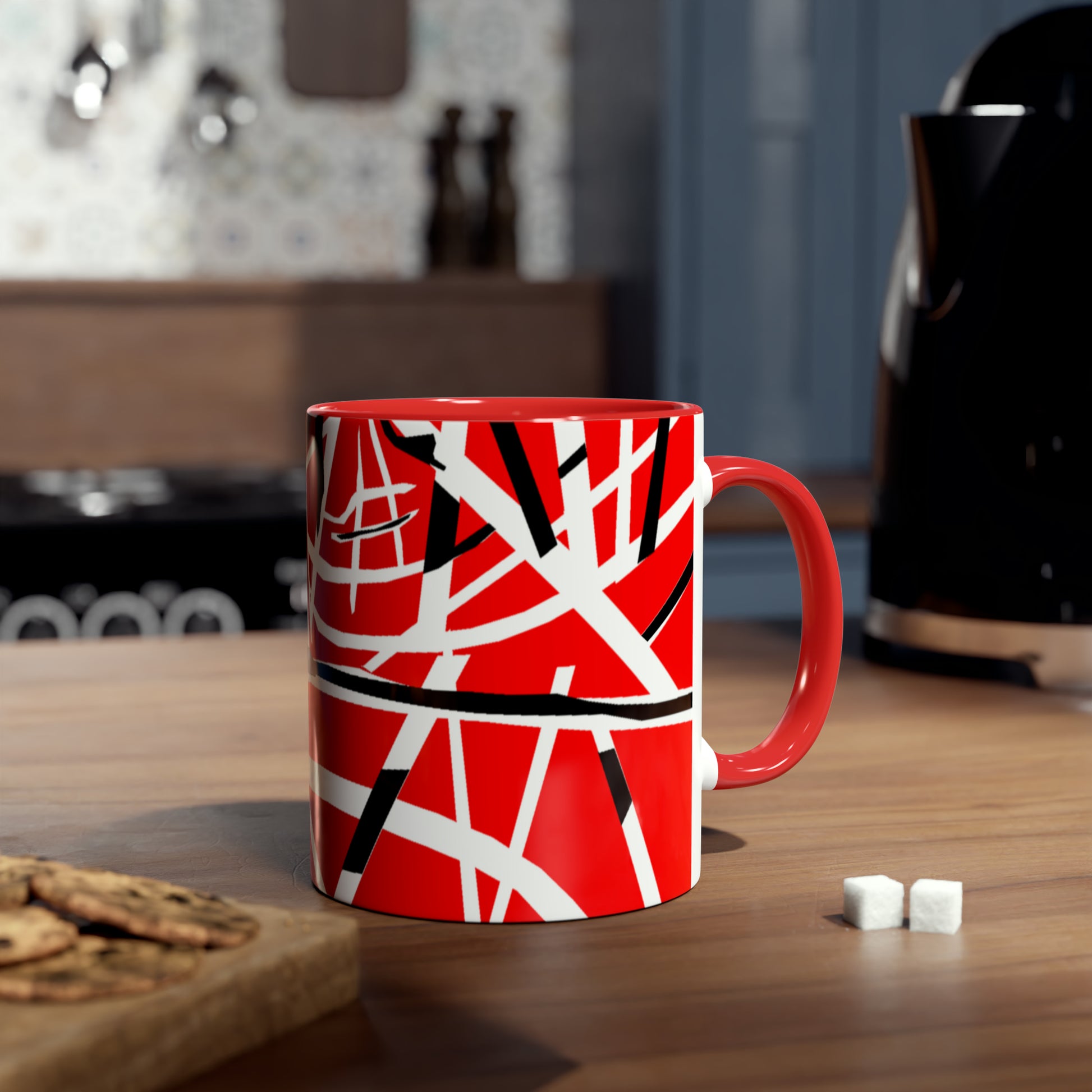 Van Halen Guitar mug, printed coffee cups for gifts