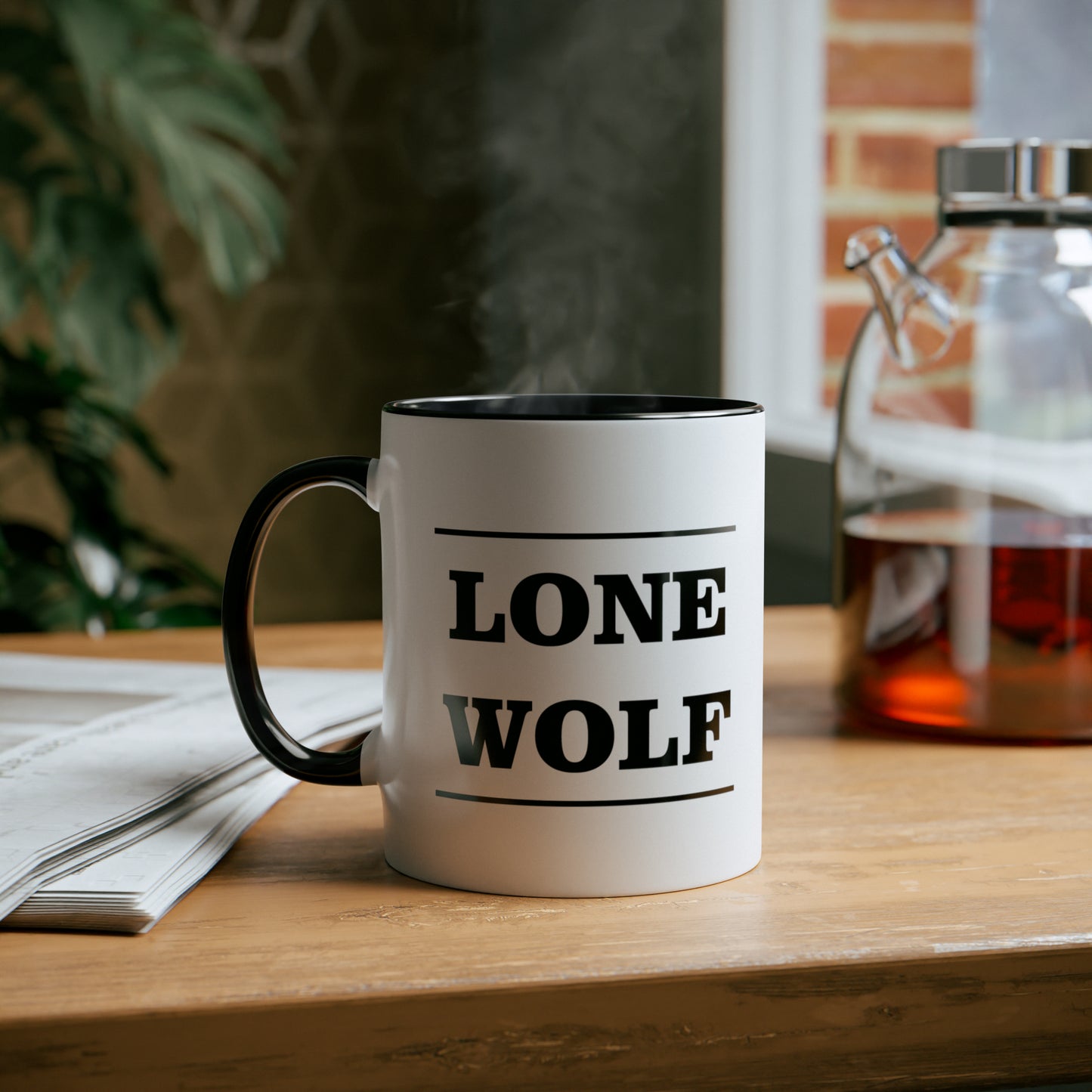 Lone Wolf, novelty tea mug, gifts for Mothers