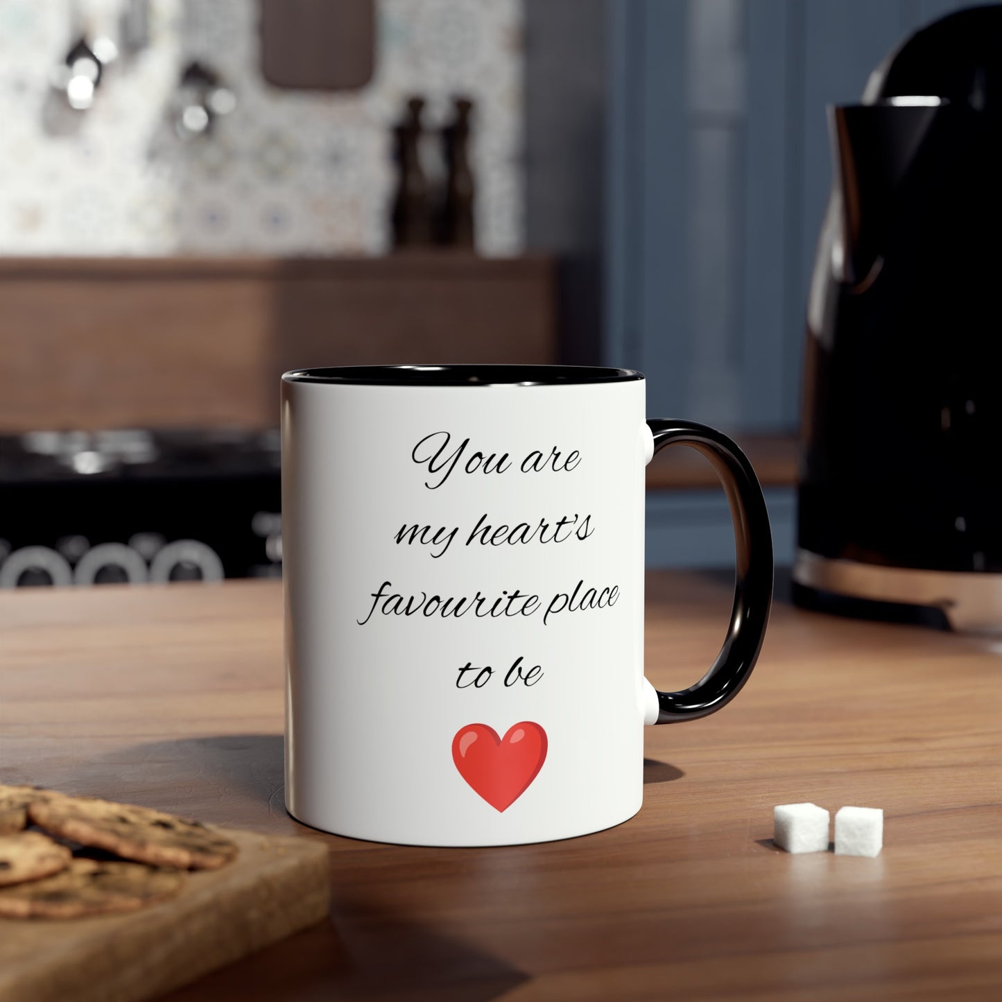 My heart's favourite place mug. Coffee mugs and tea mugs for gifts for every occassion