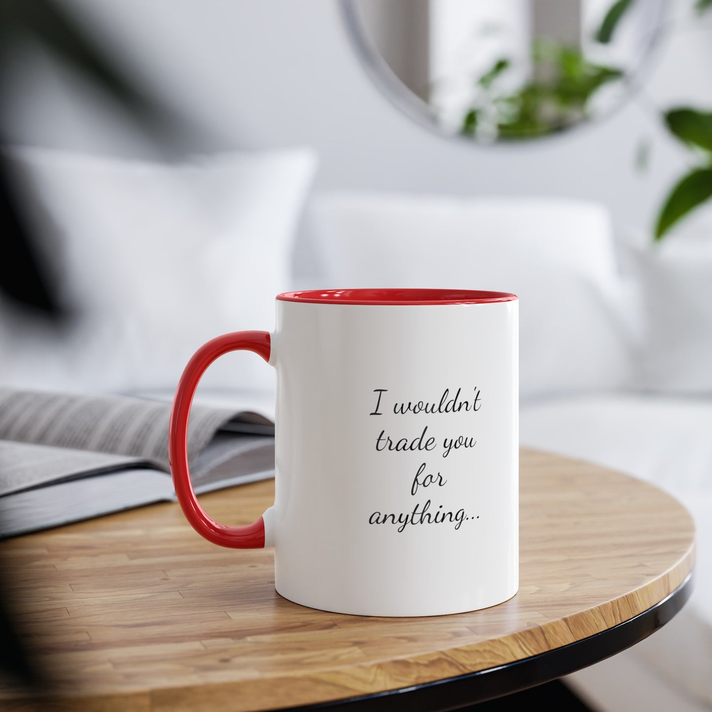 Trade for a bike. Printed mugs and funny gifts. Gag presents for lovers