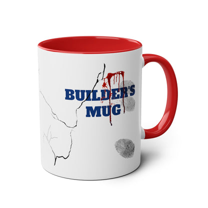 Builder's mug, printed mugs for decorators