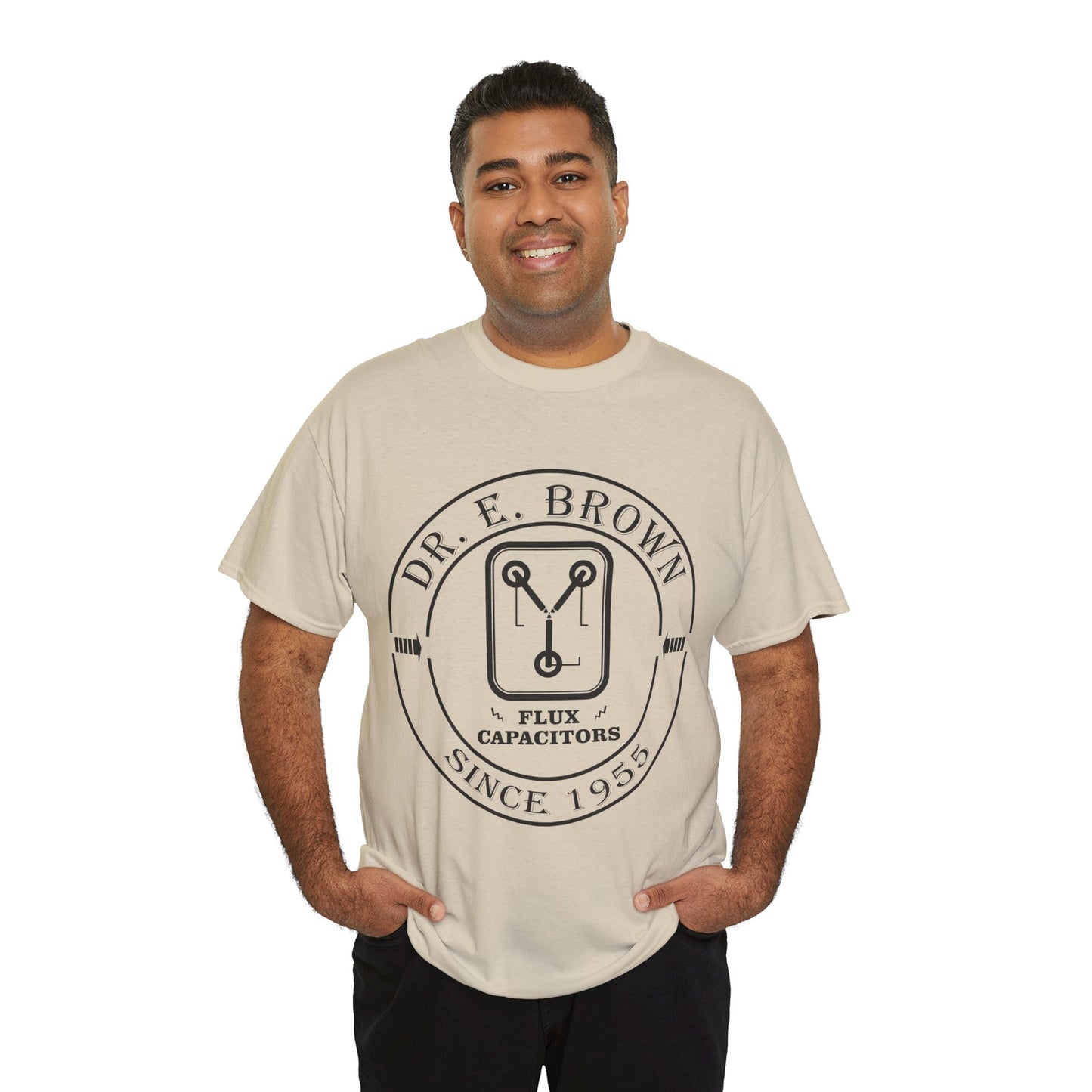 T-Shirt E Brown Flux Capacitors