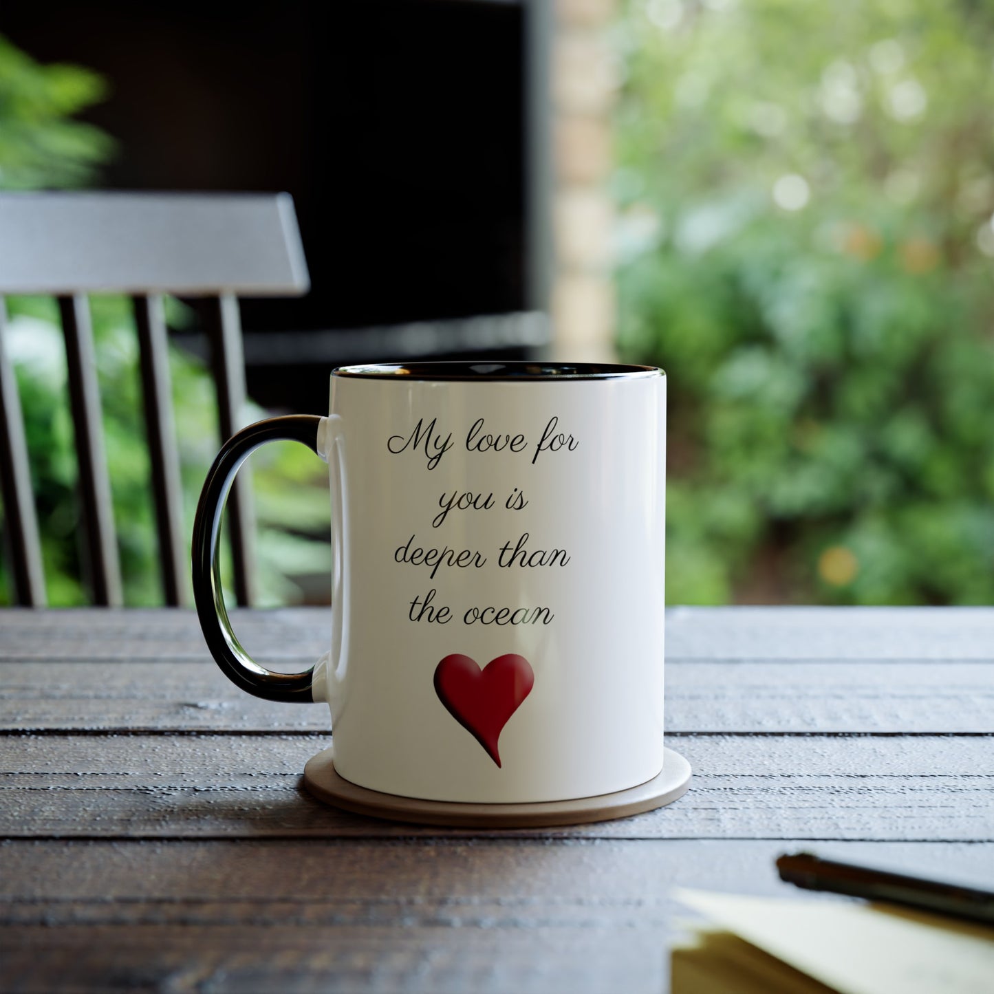 Deeper Love, novelty tea mug, Valentine's Day gifts for them