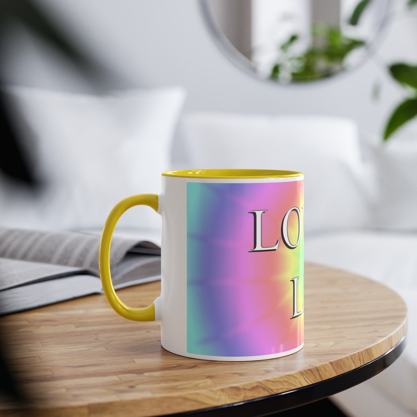 Loving Life, printed coffee mugs and tea mug, gifts for Father's Day