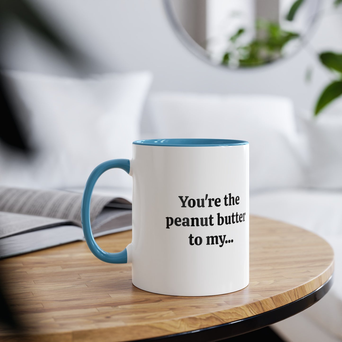 My weirder half mug. Gift shop items. Novelty printed mugs for loved ones.