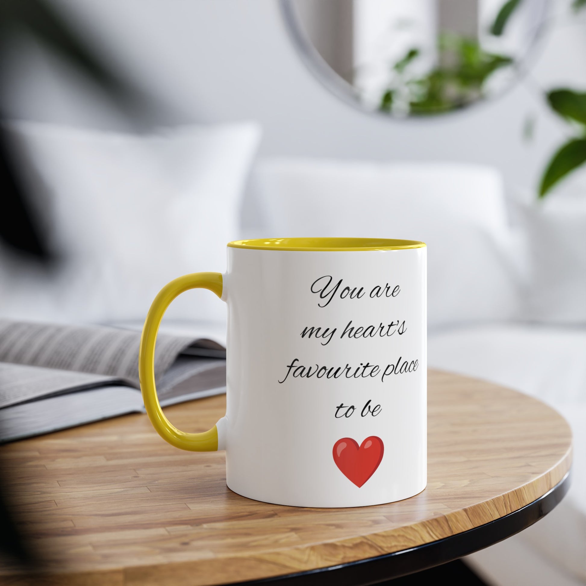 My heart's favourite place mug. Coffee mugs and tea mugs for mums gifts