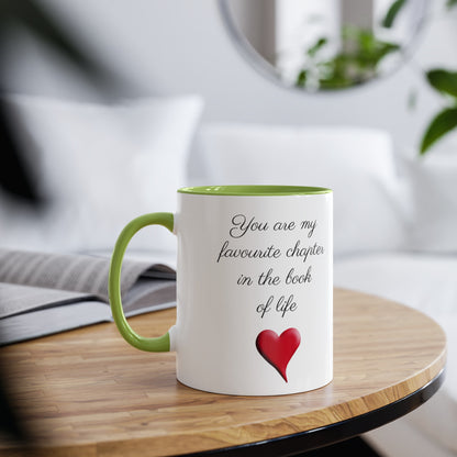 You are my favourite, gift mug. Novelty Tea mugs for gifts. Printed coffee mugs for presents. Romantic gifts for lovers