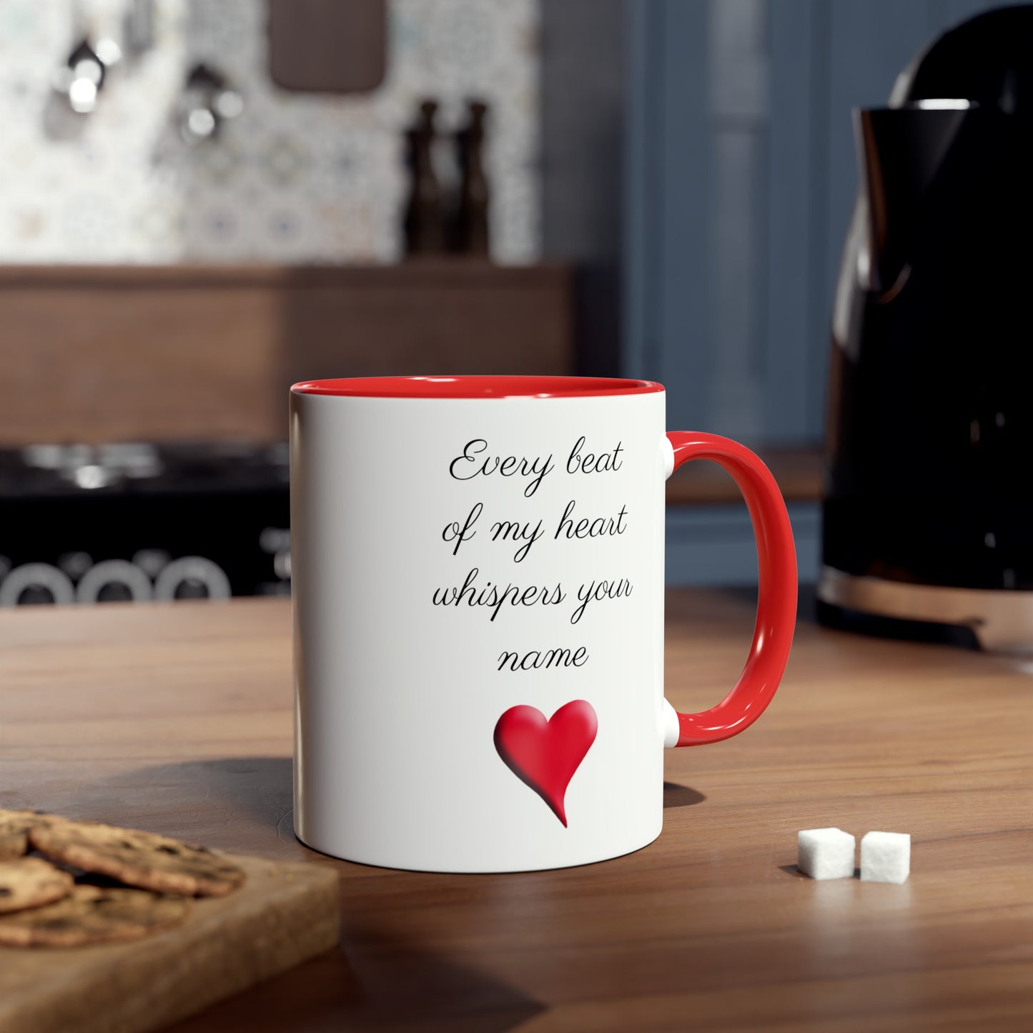 Every beat of my heart. Romantic gifts for Valentines Day. Sweet presents for your boyfriend