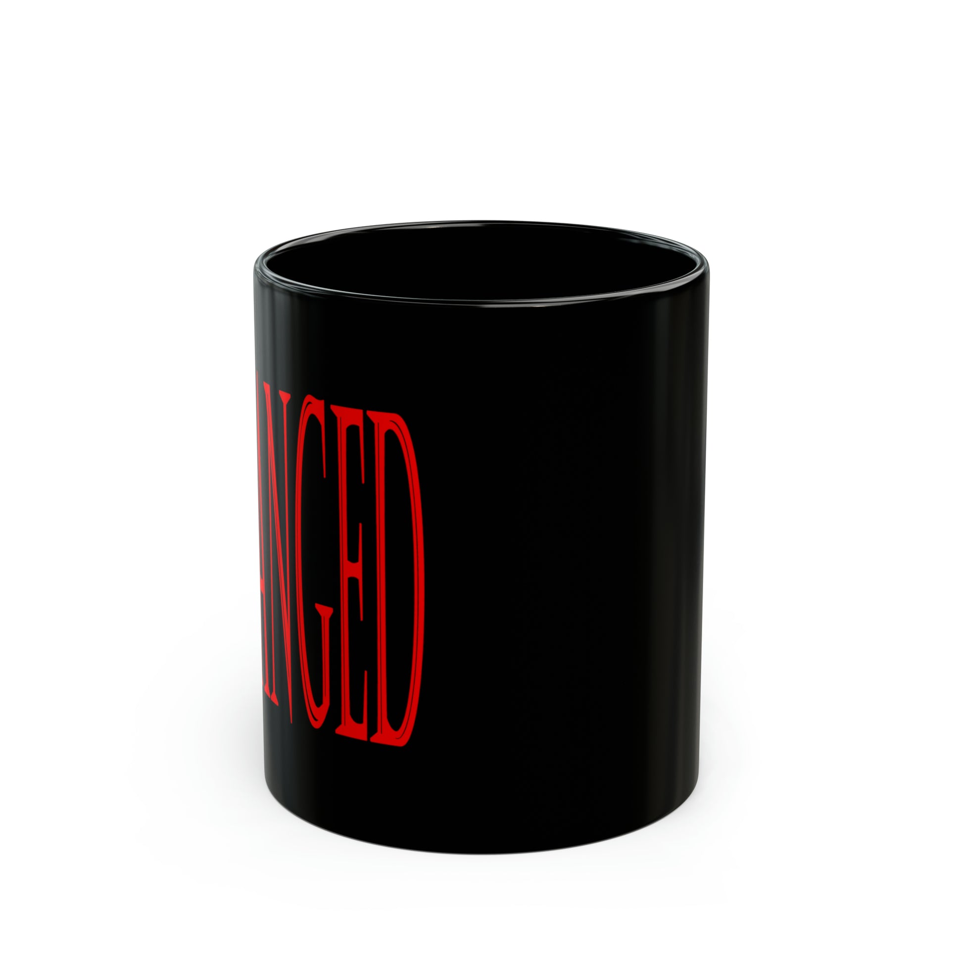 Deranged, printed mugs for co-workers