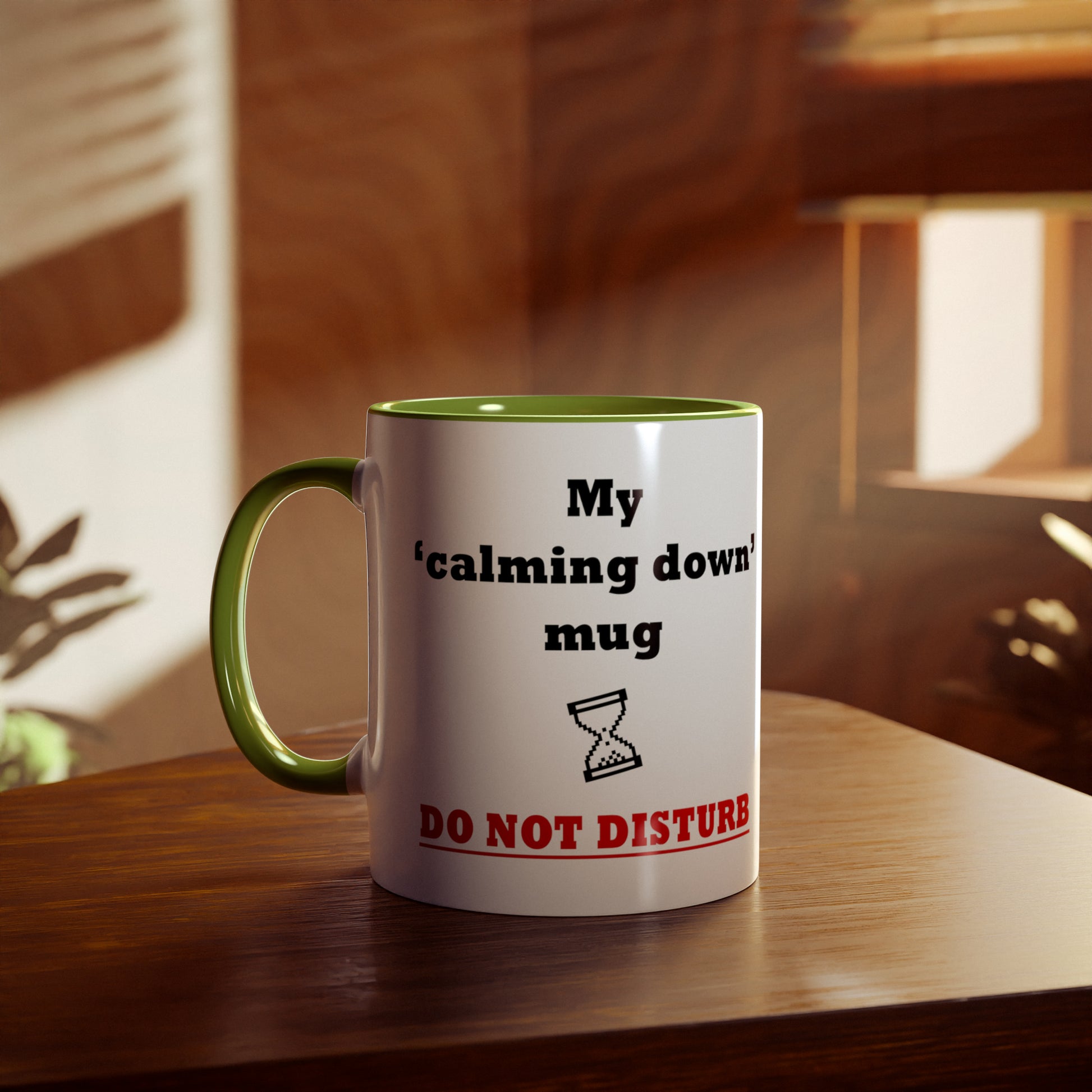 Calm down, gift mug. Novelty Tea mugs for gifts. Printed coffee mugs for presents. Funny gifts for Birthdays