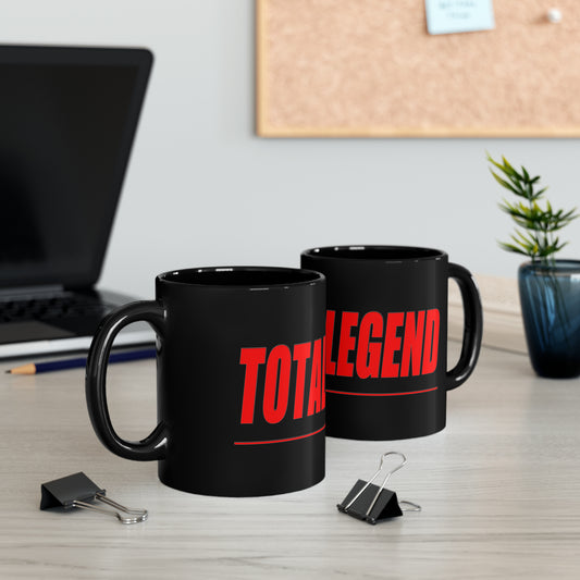 Total Legend mug. Novelty gifts and funny slogan presents. Cheap novelty printed gifts for step-sons