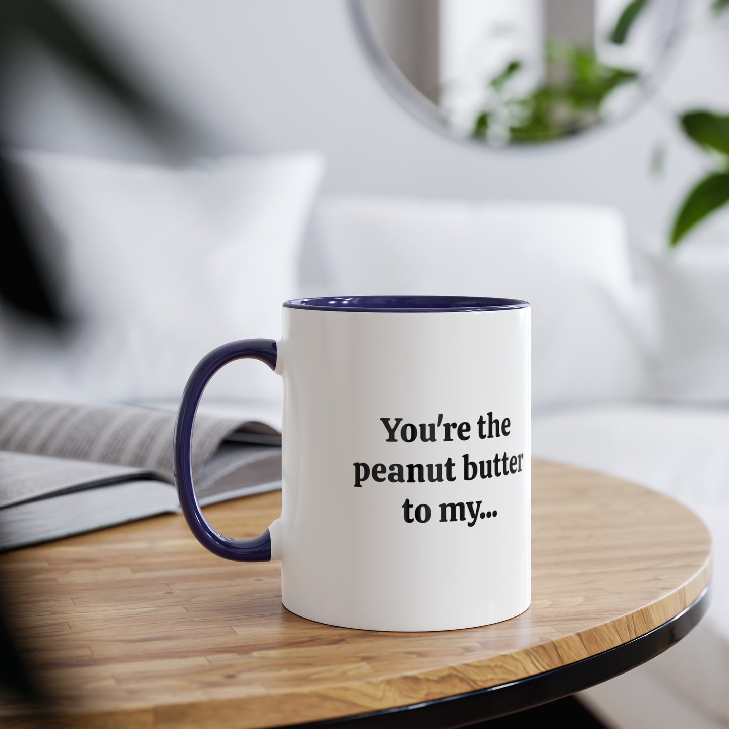 My weirder half mug. Gift shop items. Novelty printed mugs for my friend