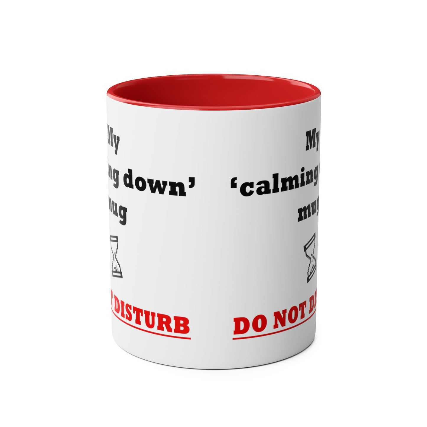 Calm down, gift mug. Novelty Tea mugs for gifts. Printed coffee mugs for presents. Funny gifts for her