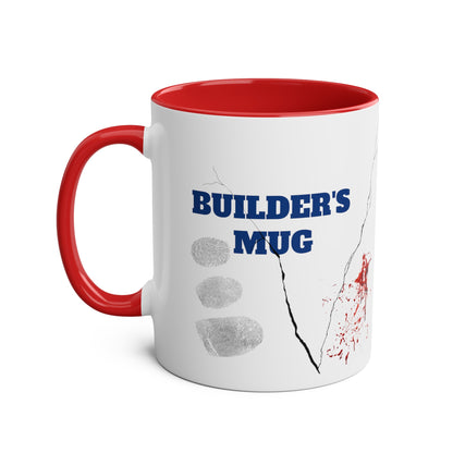 Builder's mug, printed mugs for craftsmen