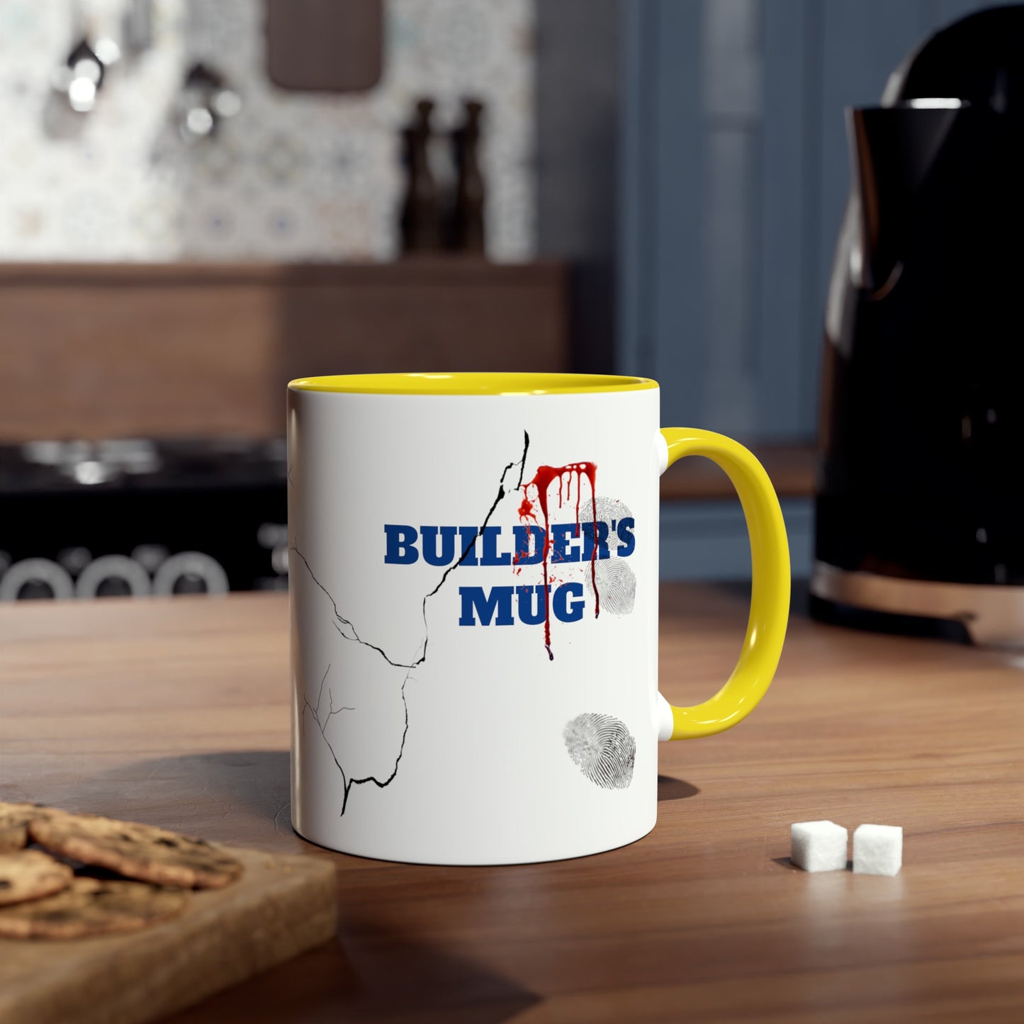 Builder's mug, printed mugs for clients