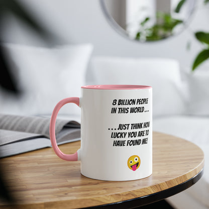 You found me, printed gift mugs for funny presents