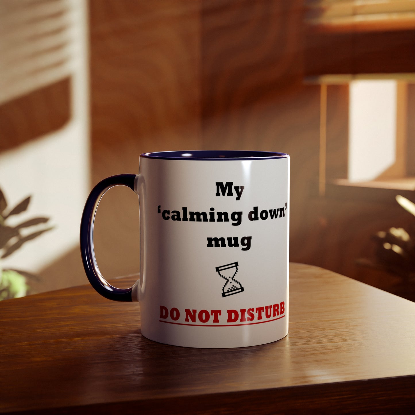 Calm down, gift mug. Novelty Tea mugs for gifts. Printed coffee mugs for presents. Funny gifts for secret Santa