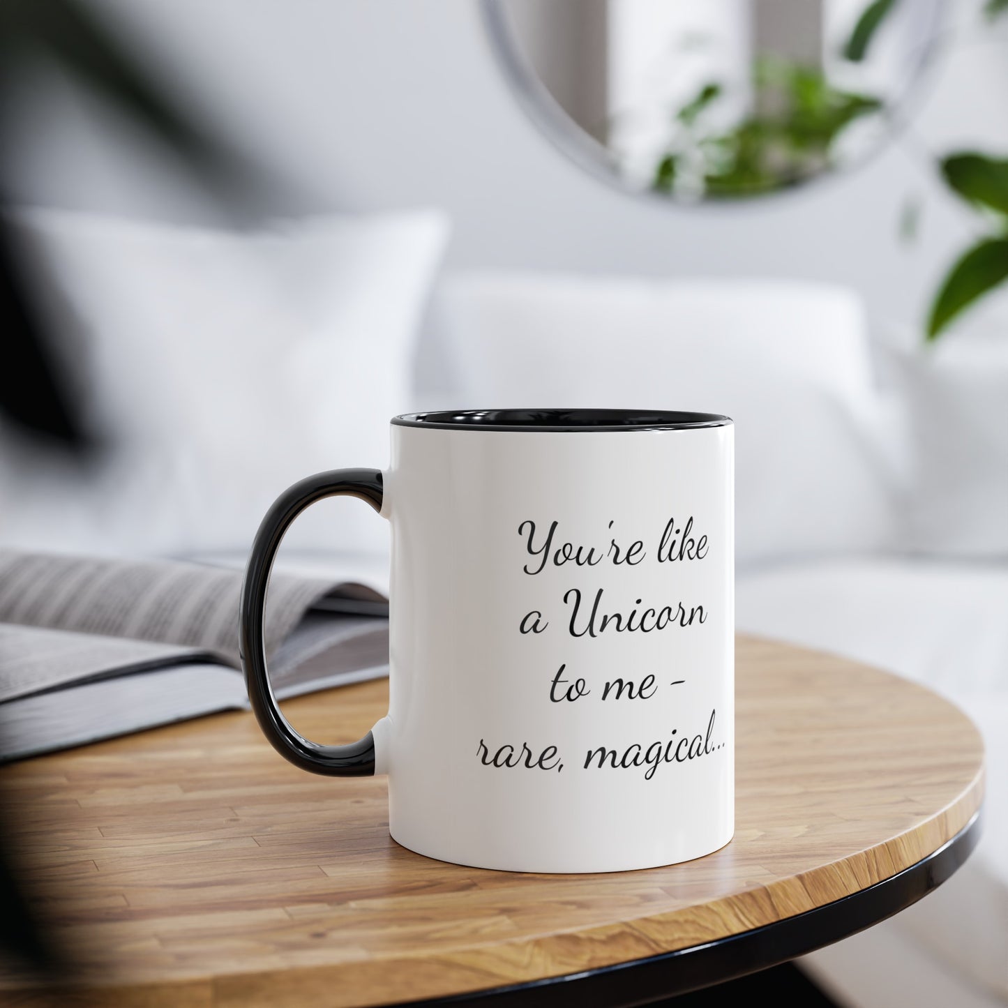 Like a Unicorn, printed coffee mugs. A novelty Tea mug gift for husbands