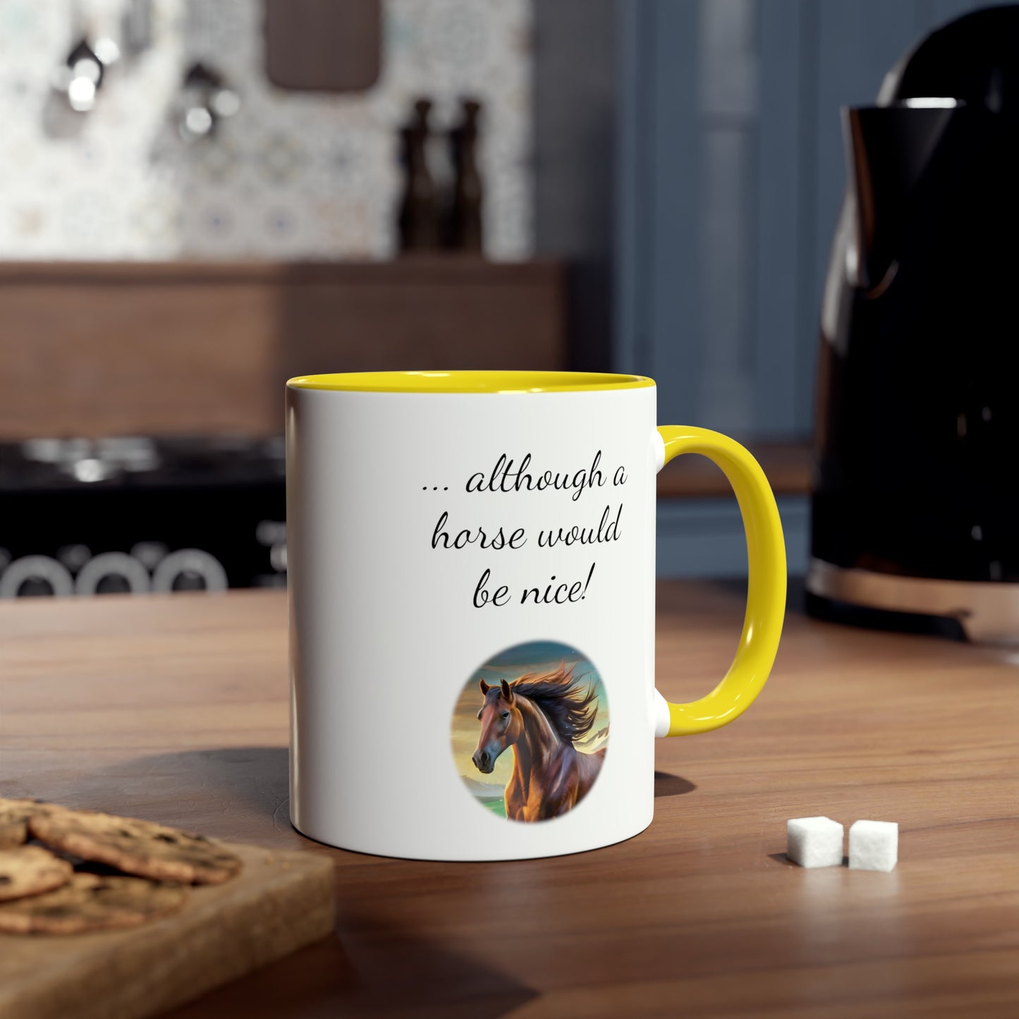 Trade for a horse. Printed gifts and funny mugs. Novelty presents for loved ones