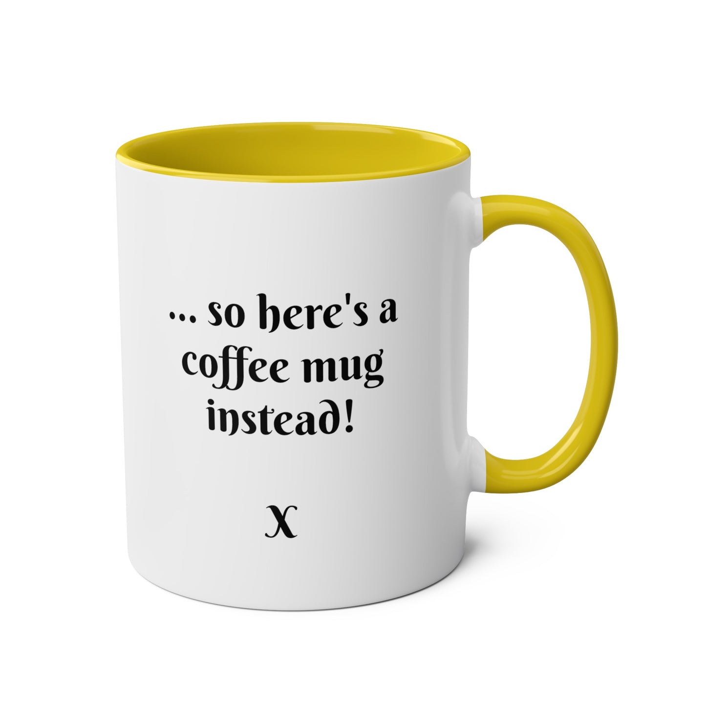 More than words, novelty coffee mug. Gifts for men