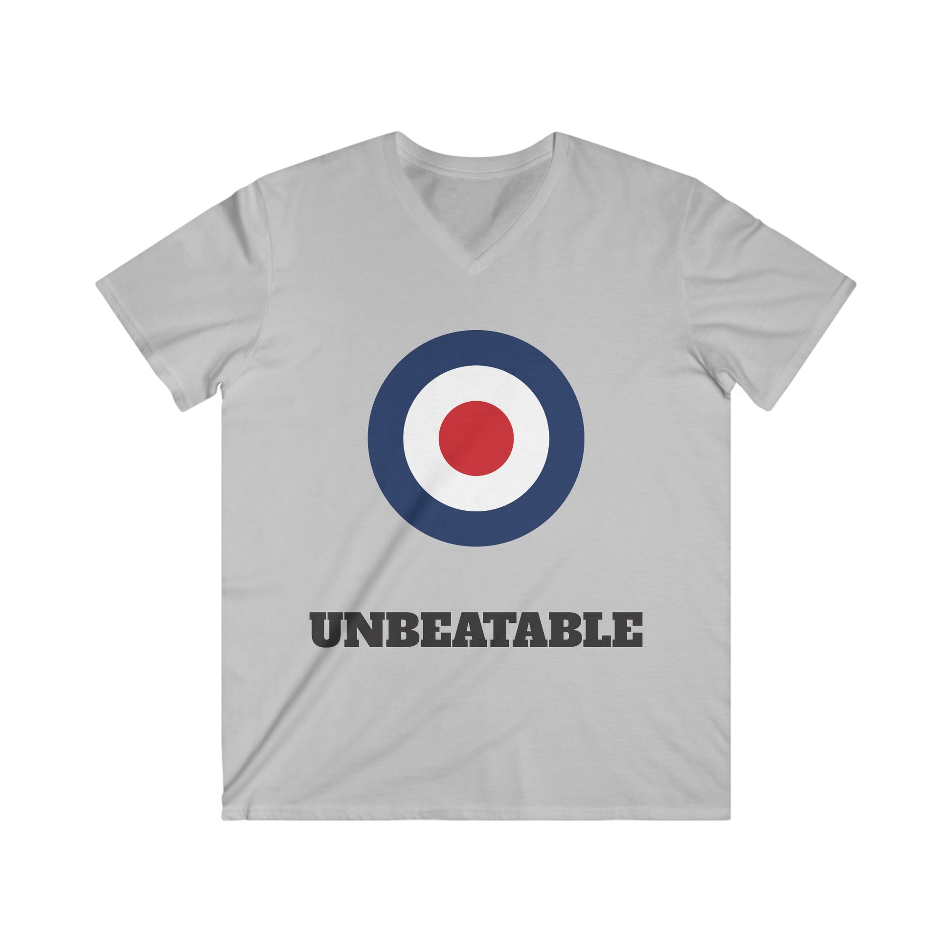 RAF style logo with the text 'Unbeatable' underneath. Sports and exercise clothing gifts.