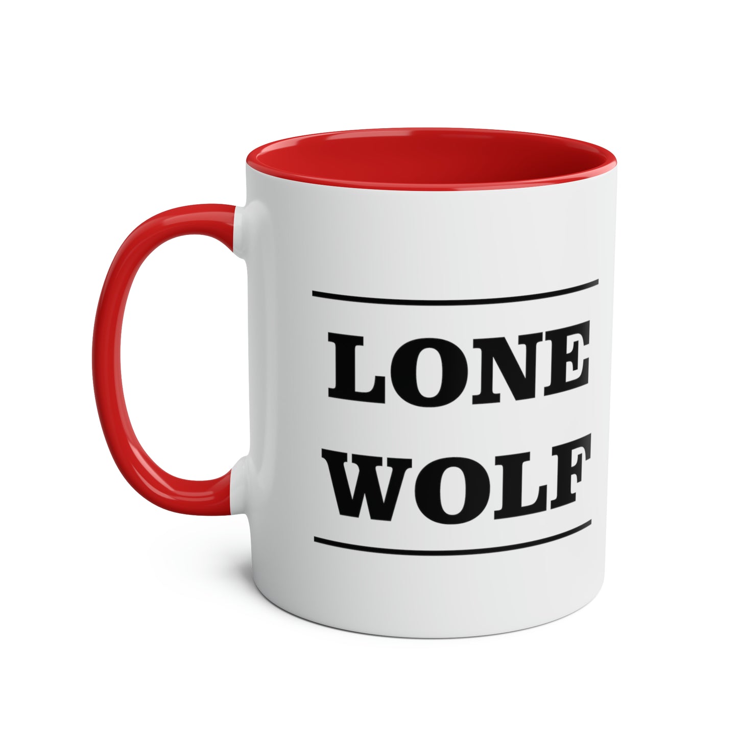 Lone Wolf, novelty tea mug, gifts for leaving presents