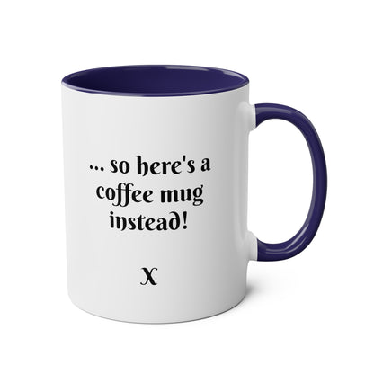 More than words, novelty coffee mug. Gifts for tea drinkers