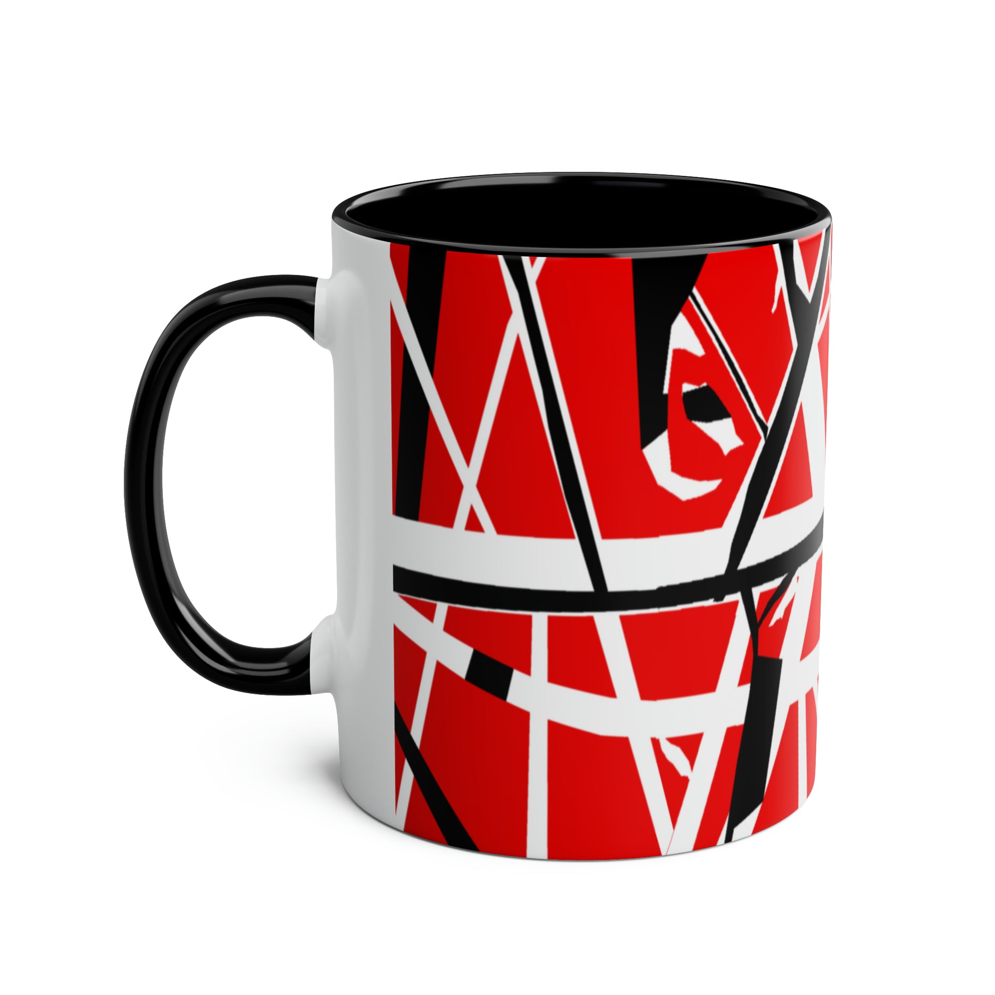 Van Halen Guitar mug, printed coffee cups for rock music lovers